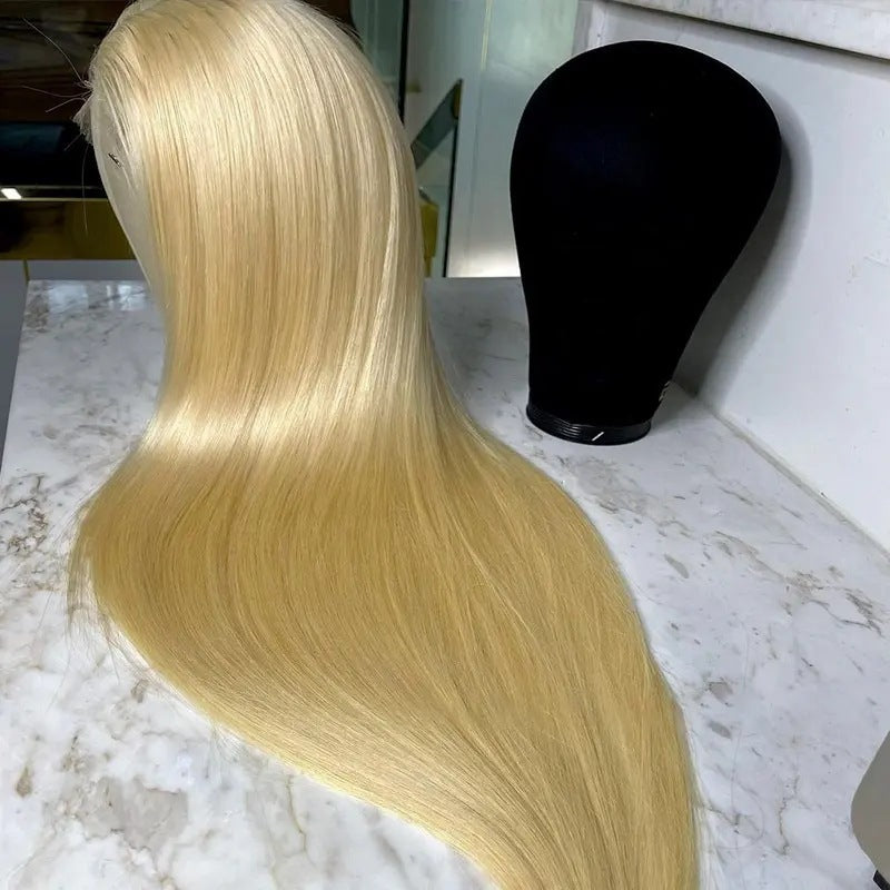 #613 13*4 raw hair wig Lace wig headpiec13x4 hd frontal wig human hair