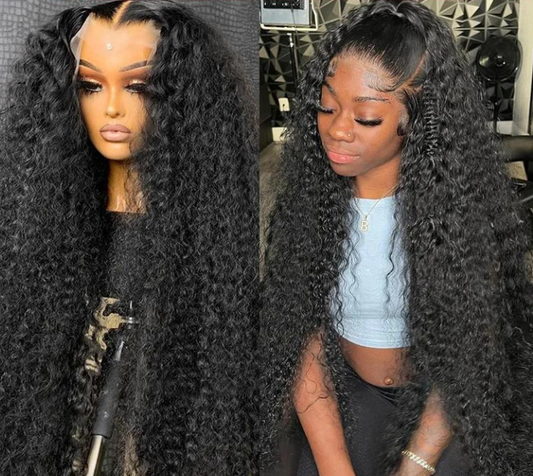 Hair Deep Wave Lace Frontal Wig human hair wig 180% density