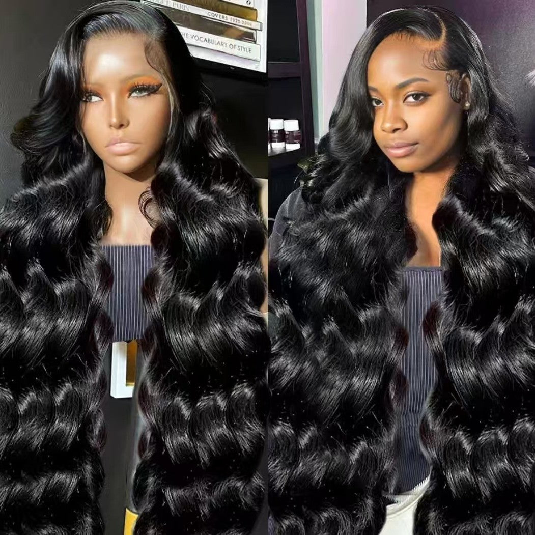 Body Wave 13x4 HD Lace Front Human Hair Wig for Women, Real Human Hair Strands