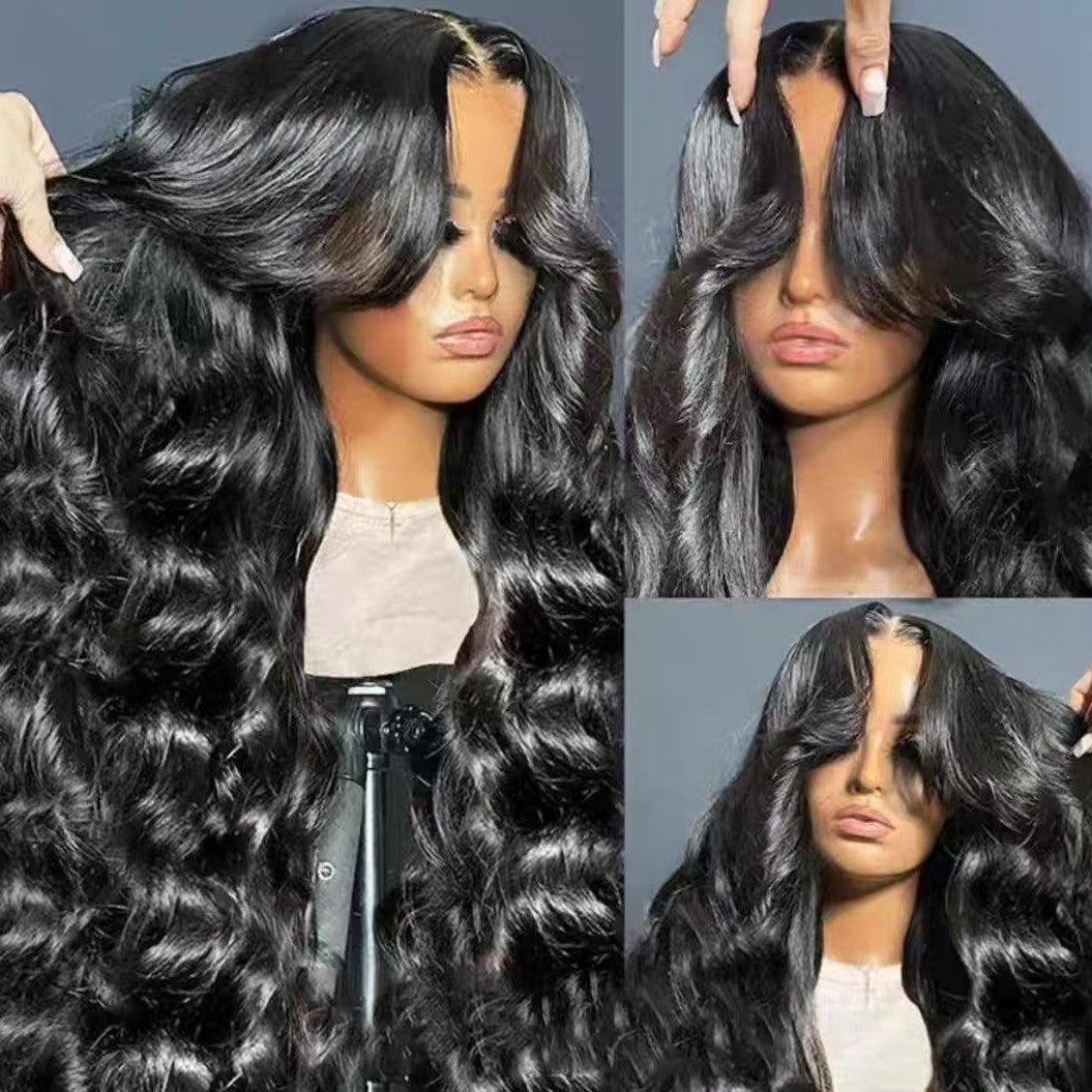 Body Wave 13x4 HD Lace Front Human Hair Wig for Women, Real Human Hair Strands