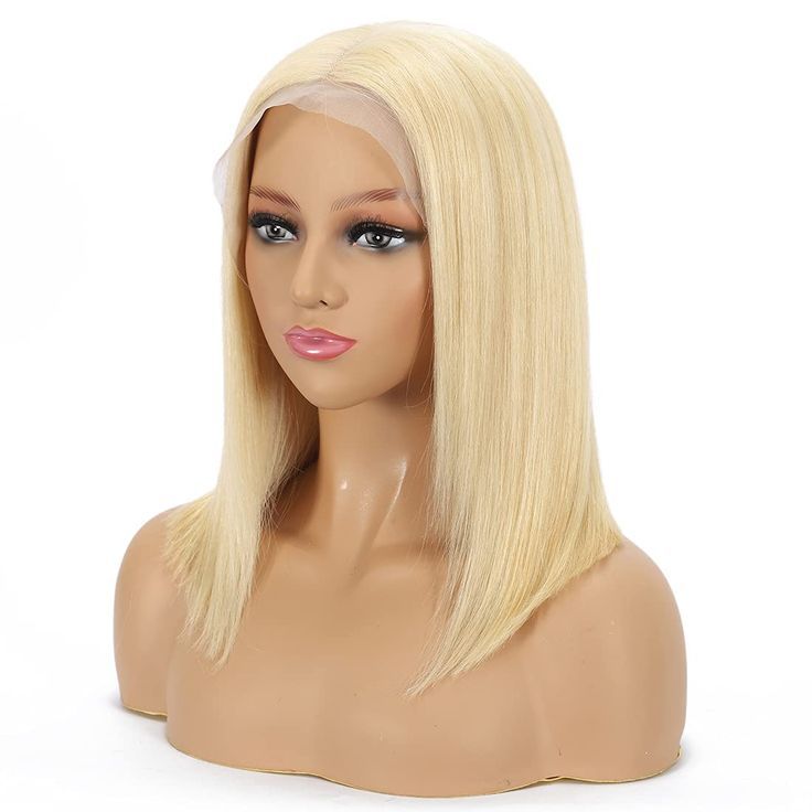 13*4 HD transparent lace 613 honey blonde human hair wig